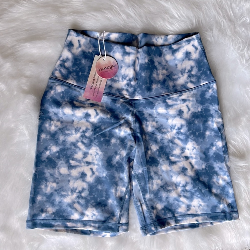 Yunoga sports spandex tights shorts
